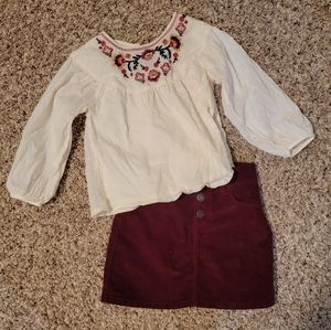 Adorable toddler girls fit